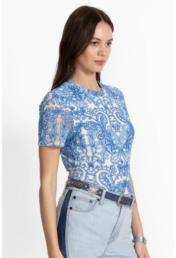 Josephina Mesh Tee - Image 2