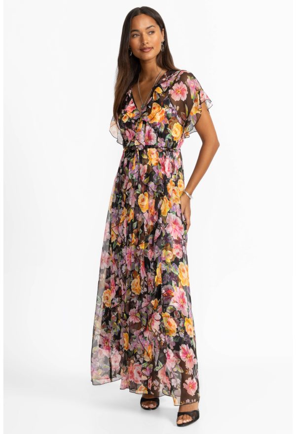 SURI RUFFLE MAXI DRESS - Image 2