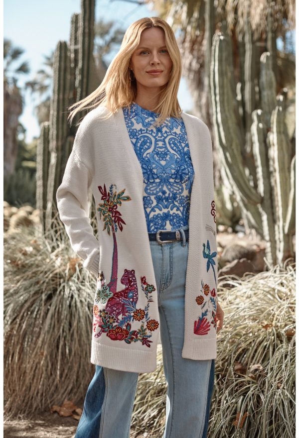 THE SIDE SLIT CARDIGAN - Image 4