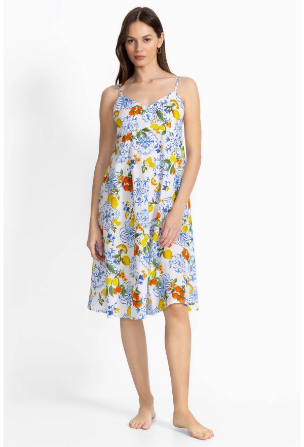 CITRUS SLEEP DRESS