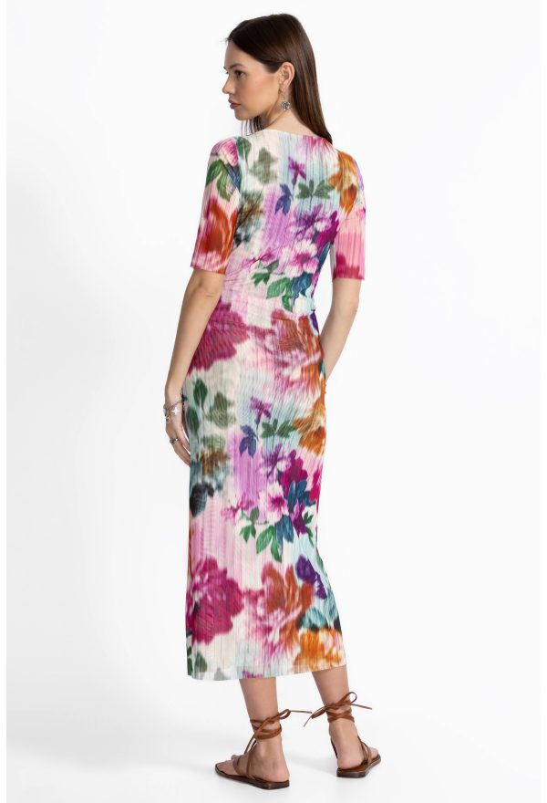 ASTRID MESH MIDI DRESS - Image 4