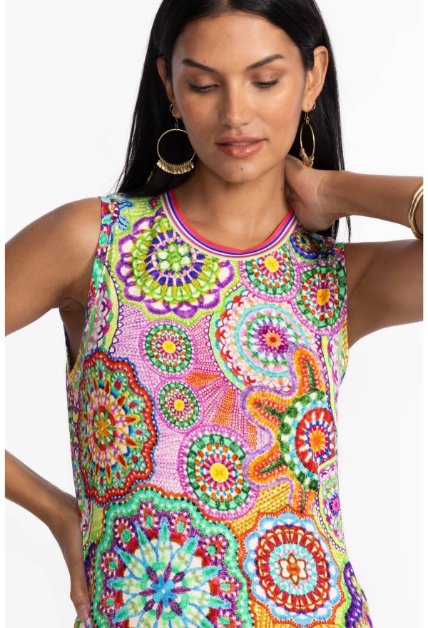 THE JANIE FAVORITE CREW NECK TANK DRESS - Image 2