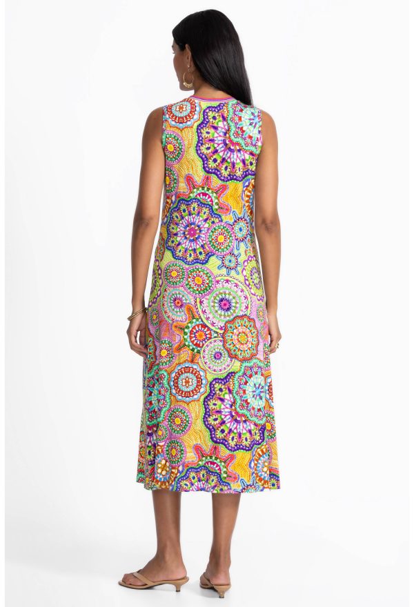 THE JANIE FAVORITE CREW NECK TANK DRESS - Image 3