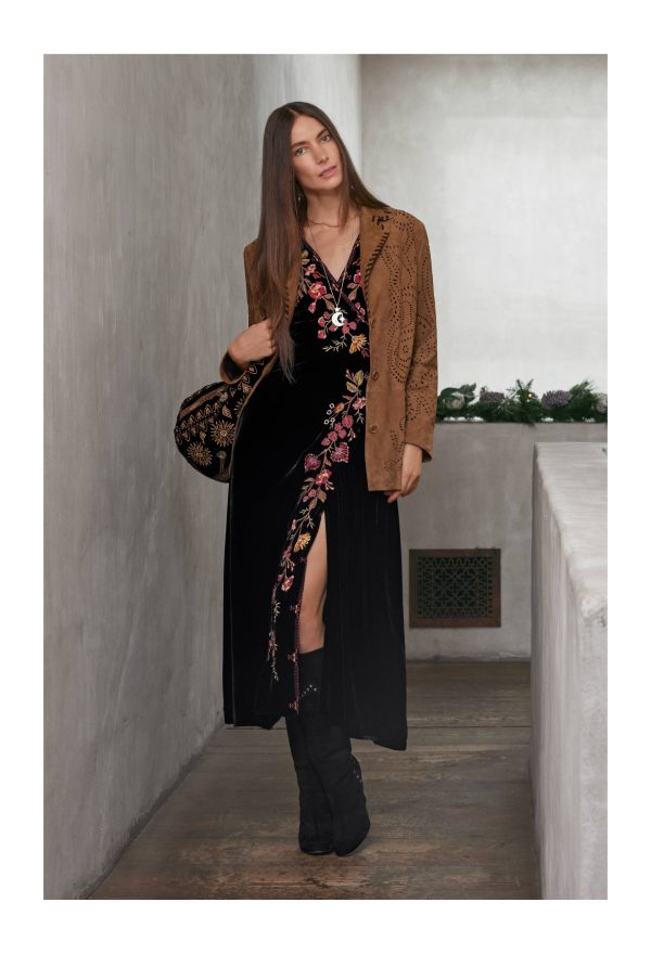 LASER CUT SUEDE WHIPSTITCH BLAZER - Image 5