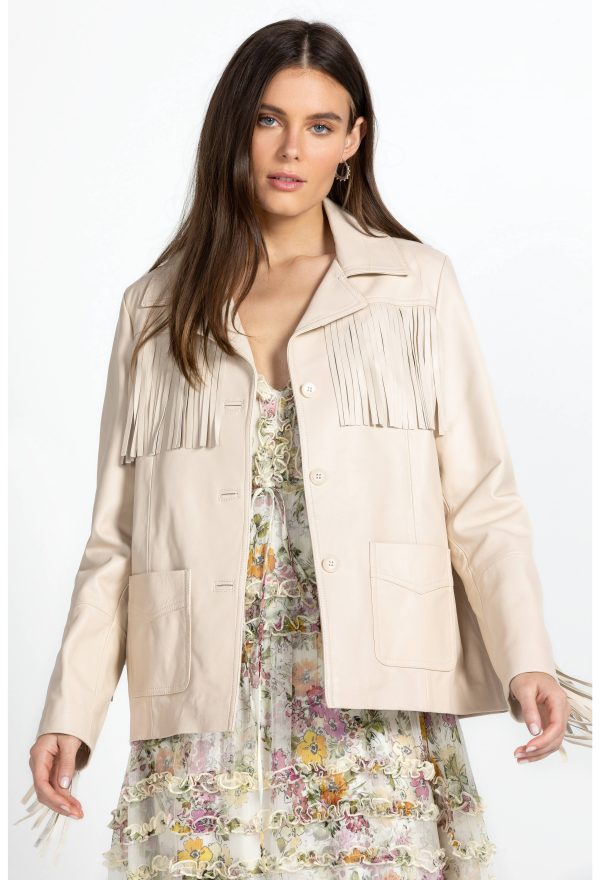 Frangia Leather Jacket