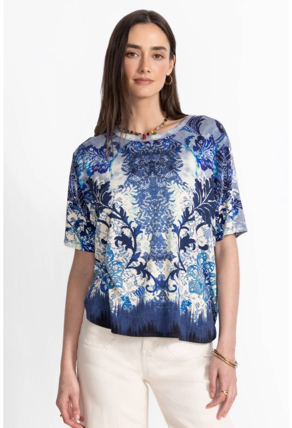 THE JANIE FAVORITE OVERSIZED CROPPED TEE