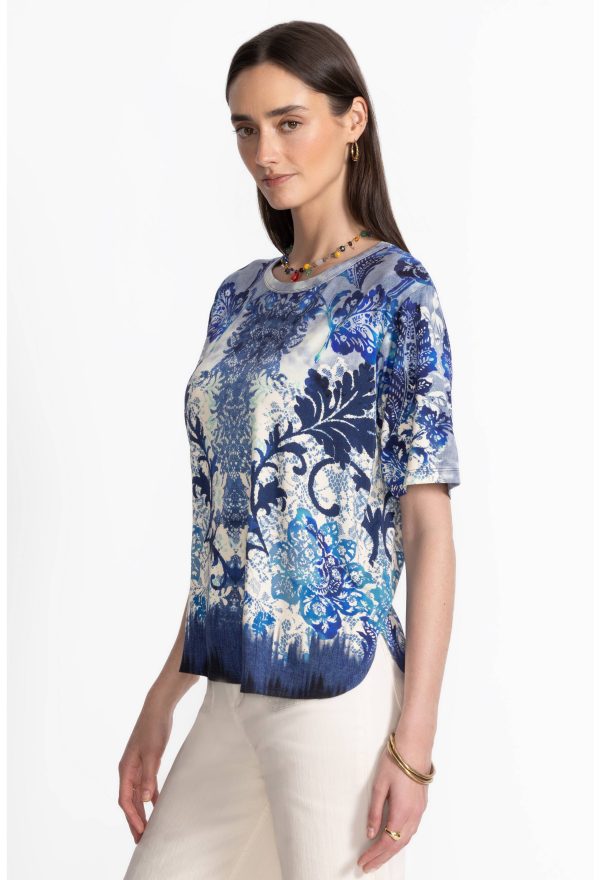 THE JANIE FAVORITE OVERSIZED CROPPED TEE - Image 2