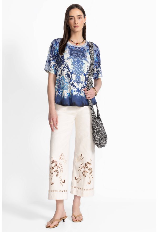 THE JANIE FAVORITE OVERSIZED CROPPED TEE - Image 3