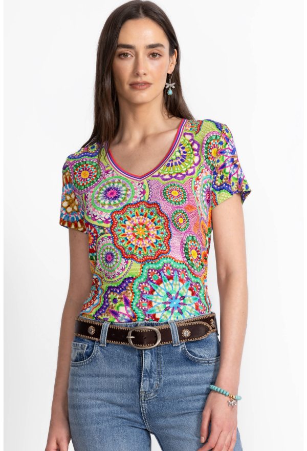 The Janie Favorite Short Sleeve V-Neck Tee