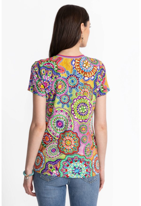 The Janie Favorite Short Sleeve V-Neck Tee - Image 4