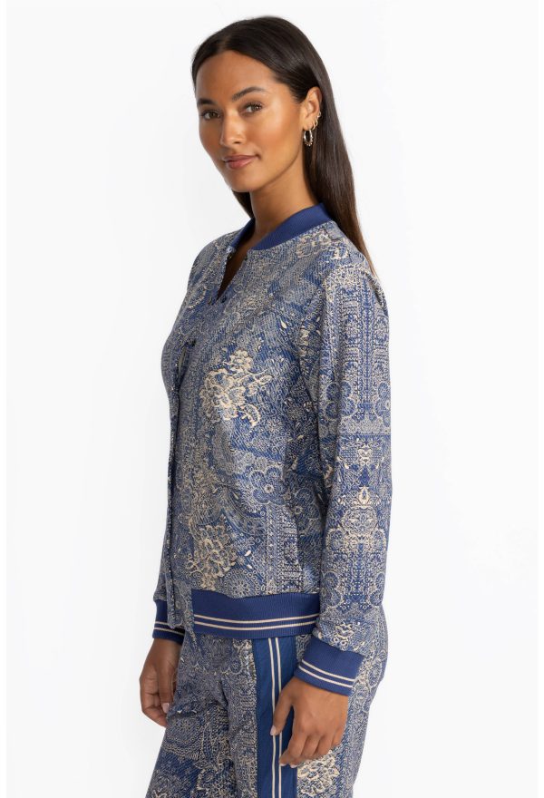 FRENCH TERRY BOMBER JACKET - Image 2