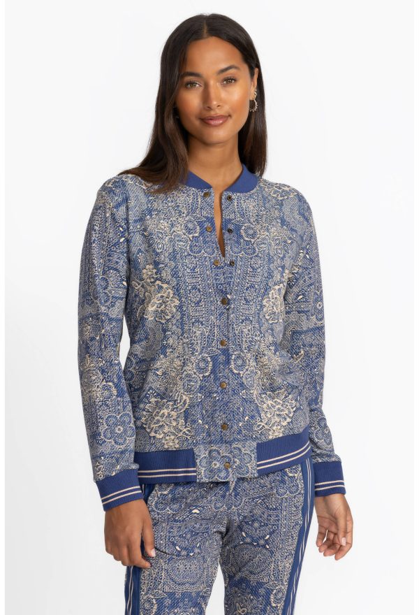 FRENCH TERRY BOMBER JACKET - Image 3