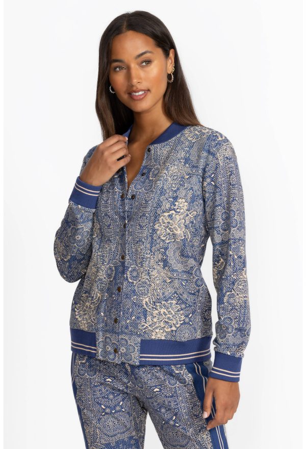 FRENCH TERRY BOMBER JACKET - Image 4