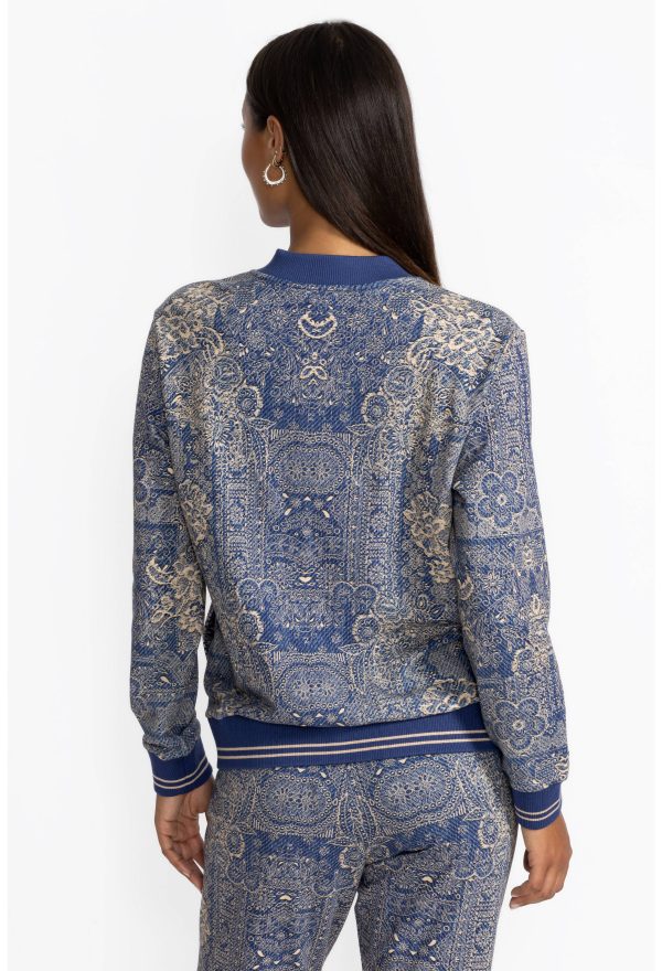 FRENCH TERRY BOMBER JACKET - Image 6