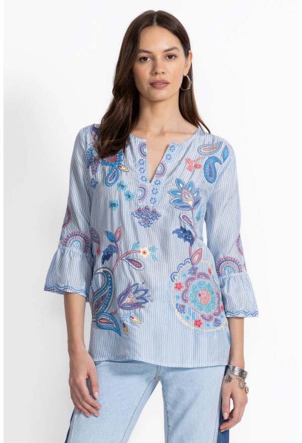 RUFFLE SLEEVE BLOUSE - Image 2