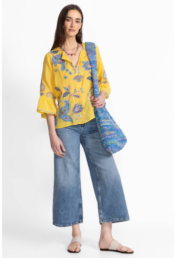 RUFFLE SLEEVE BLOUSE - Image 3