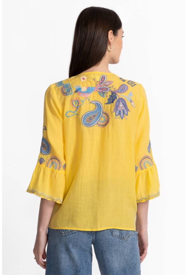 RUFFLE SLEEVE BLOUSE - Image 4