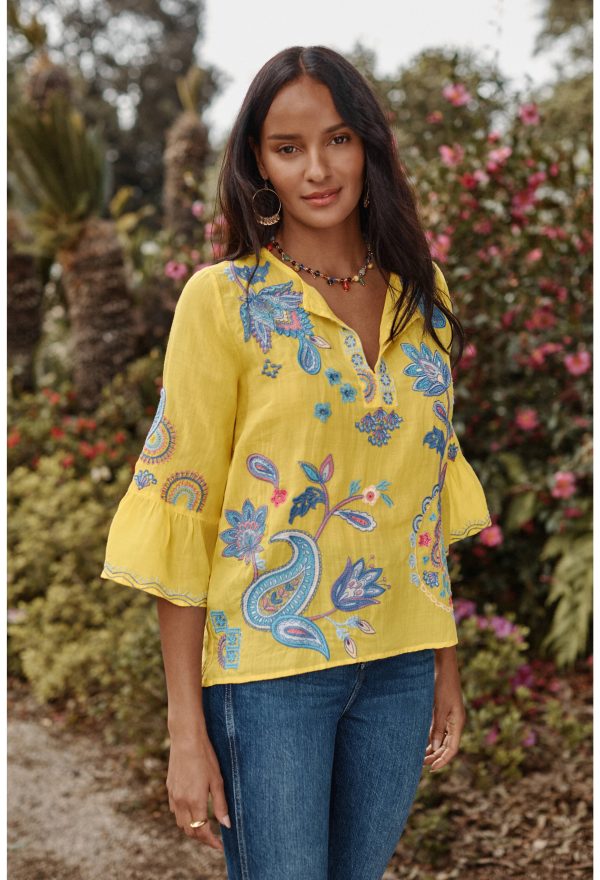 RUFFLE SLEEVE BLOUSE - Image 5