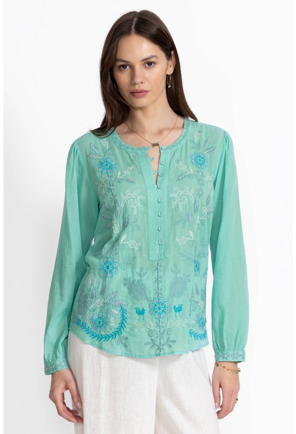 FIELD HENLEY BLOUSE