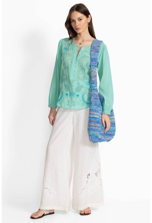 FIELD HENLEY BLOUSE - Image 3