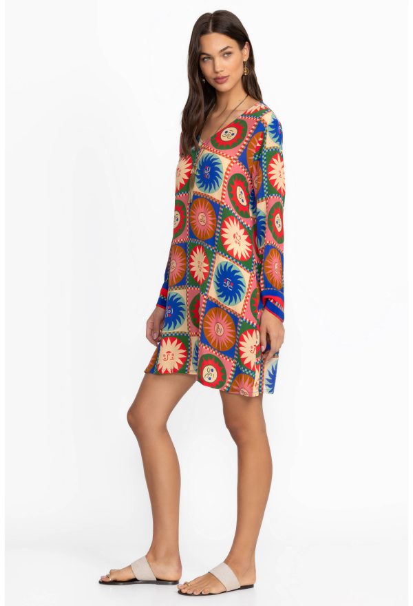 V-NECK SWING DRESS - Image 2