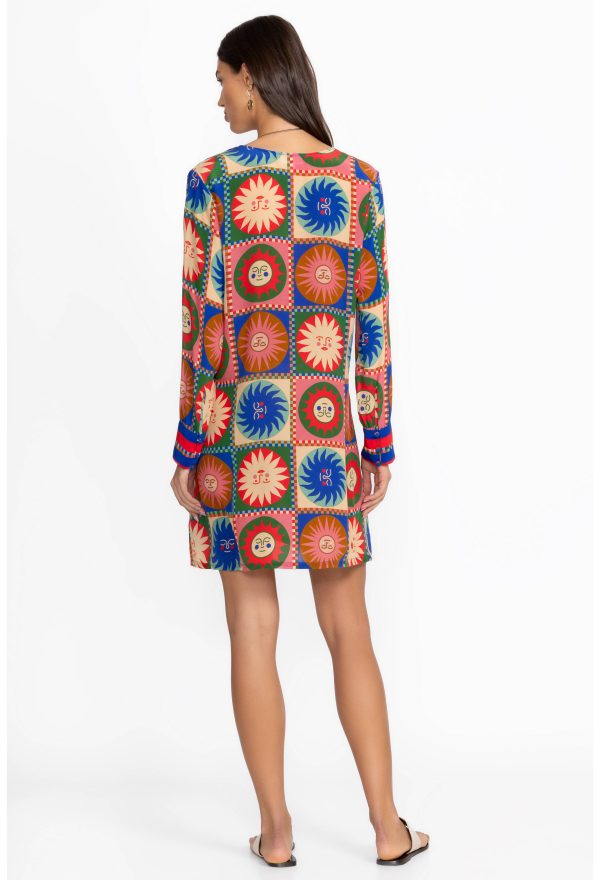 V-NECK SWING DRESS - Image 4