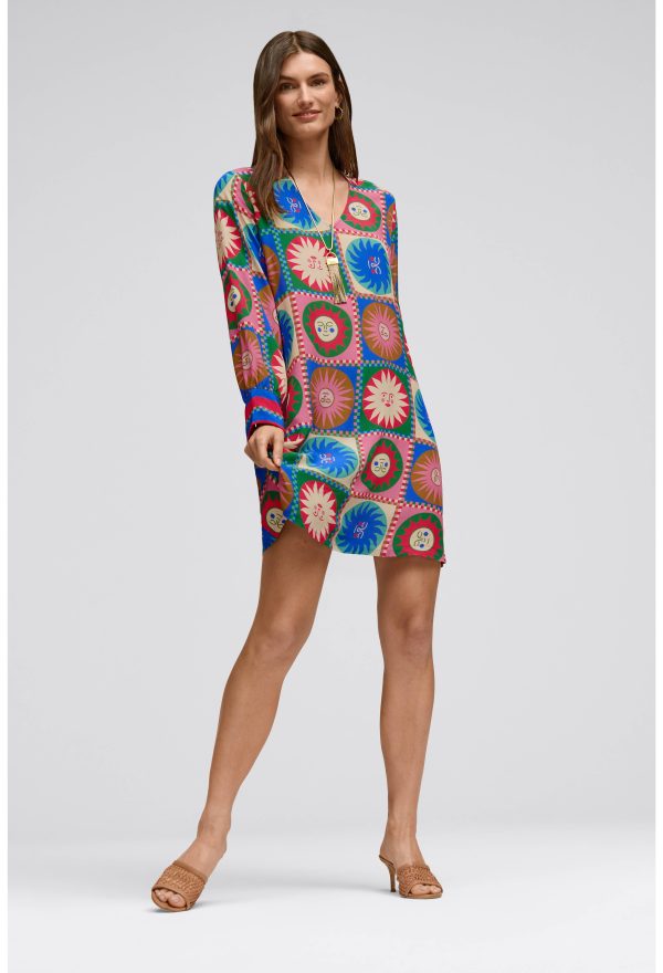 V-NECK SWING DRESS - Image 5