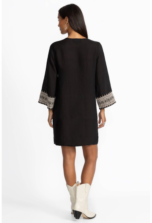 KIMONO SLEEVE RELAXED DRESS - Image 4