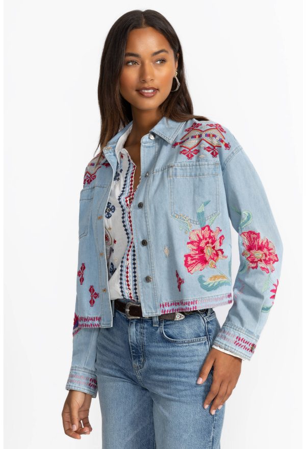 CROPPED DENIM JACKET