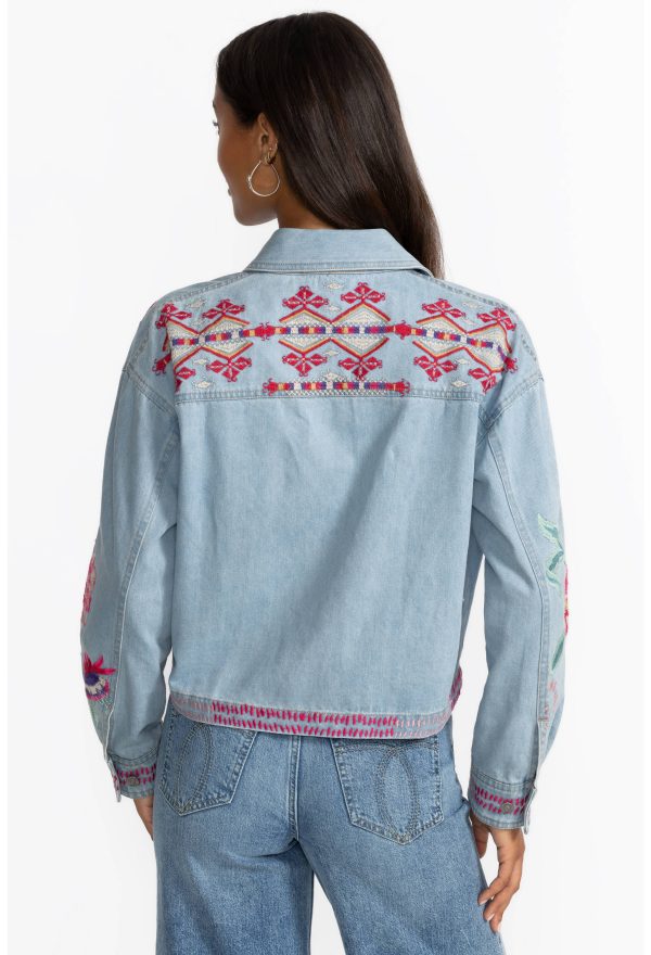 CROPPED DENIM JACKET - Image 5