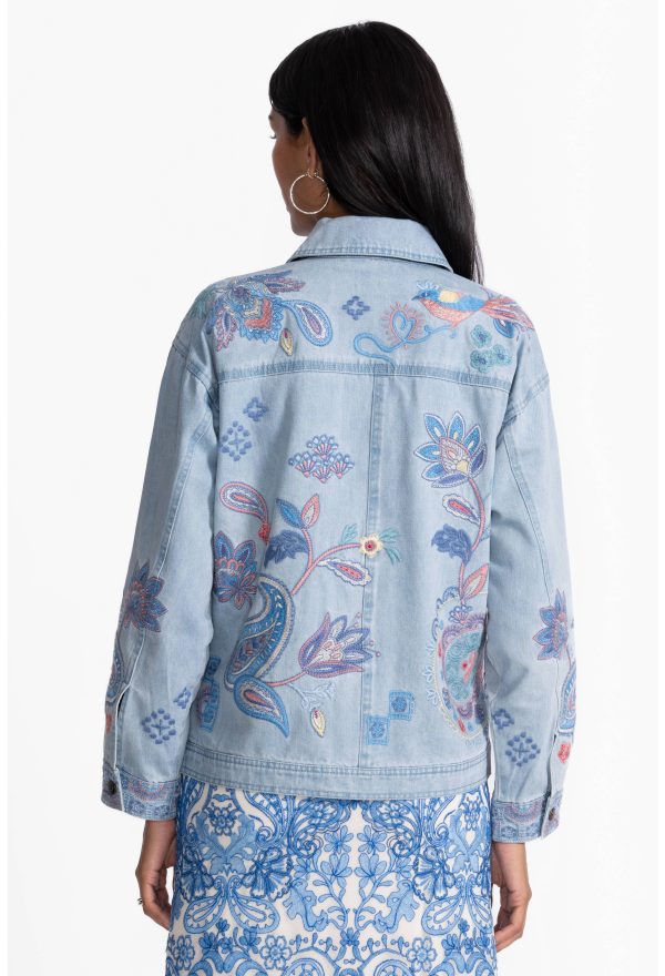 TRAPUNTO DENIM CHORE JACKET - Image 4
